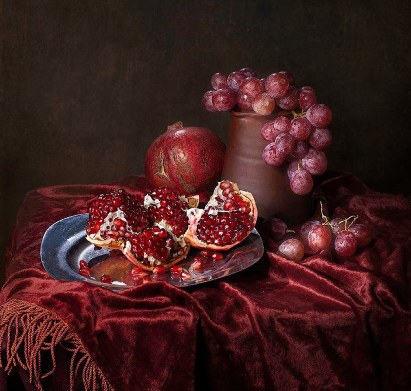 In the Presence of Pomegranates- Online Virtual Gathering